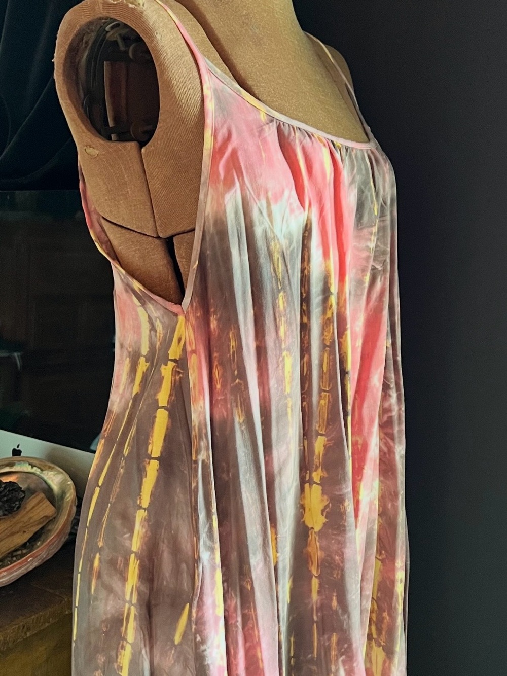 LOVESTITCH Women's Flowing Tie-Dye Tank Dress/One Size Never Worn Witch’s Estate